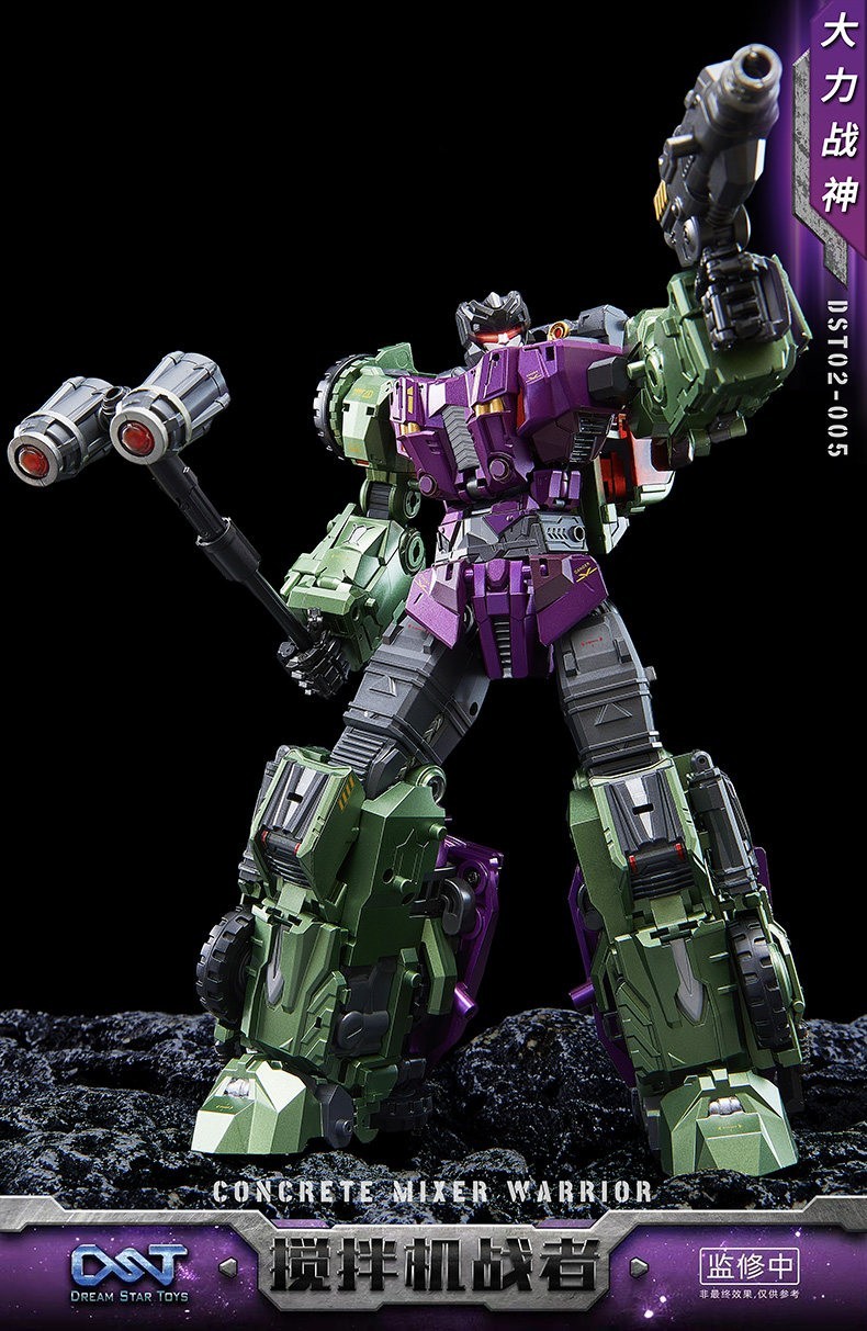 Ready! New DreamStar Toys DST02-005 Devastator Mixmaster Action Figure Toy