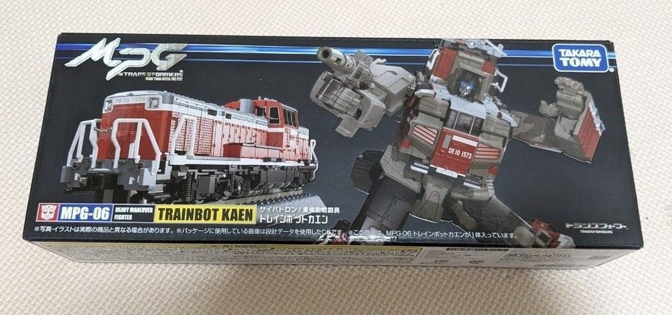 NEW In Stock Transformers Masterpiece MPG-06 Trainbot Kaen Takara Tomy