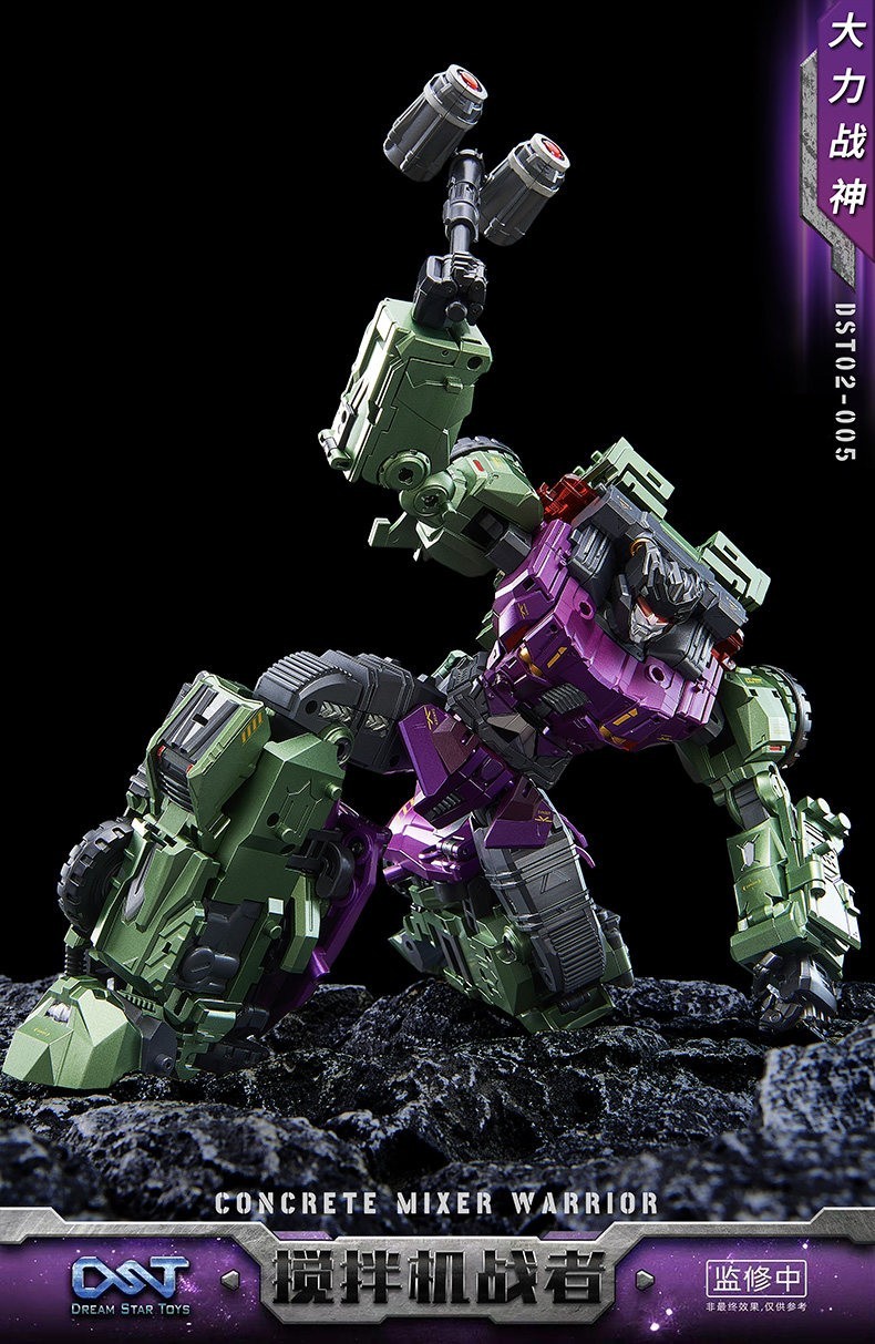 Ready! New DreamStar Toys DST02-005 Devastator Mixmaster Action Figure Toy