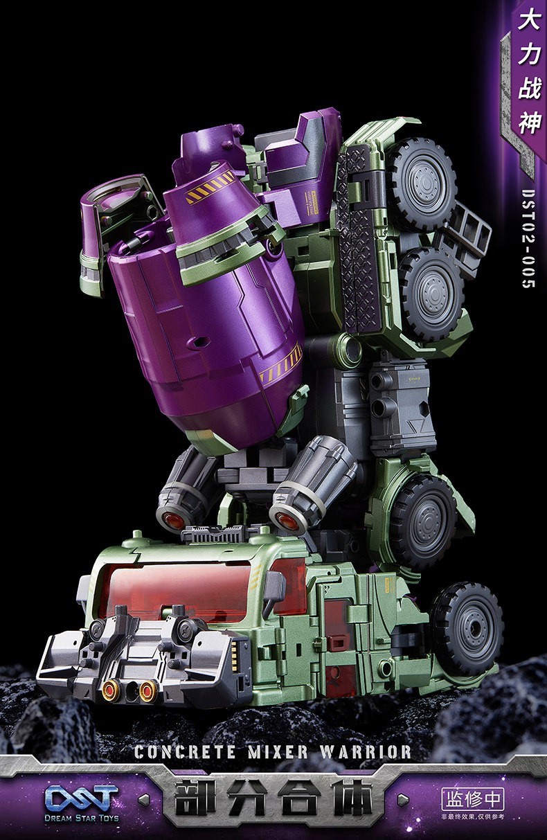 Ready! New DreamStar Toys DST02-005 Devastator Mixmaster Action Figure Toy