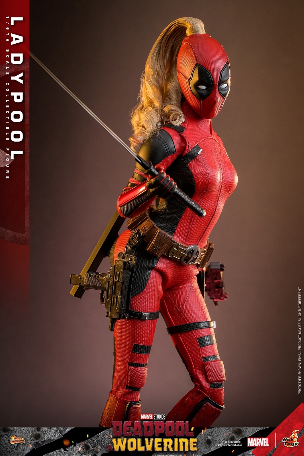 Ready! New Hot Toys MMS747 Deadpool &amp; Wolverine 1/6 Ladypool Action Figure Model