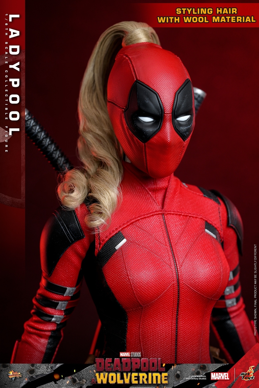 Ready! New Hot Toys MMS747 Deadpool &amp; Wolverine 1/6 Ladypool Action Figure Model