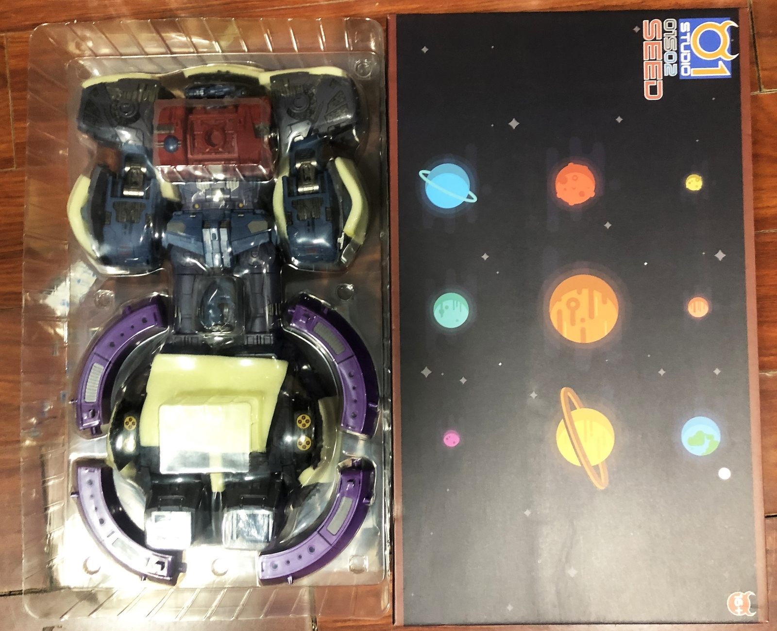 Ready! New 01-Studio Primus the Creator Seed Action Figure Transformable Toy