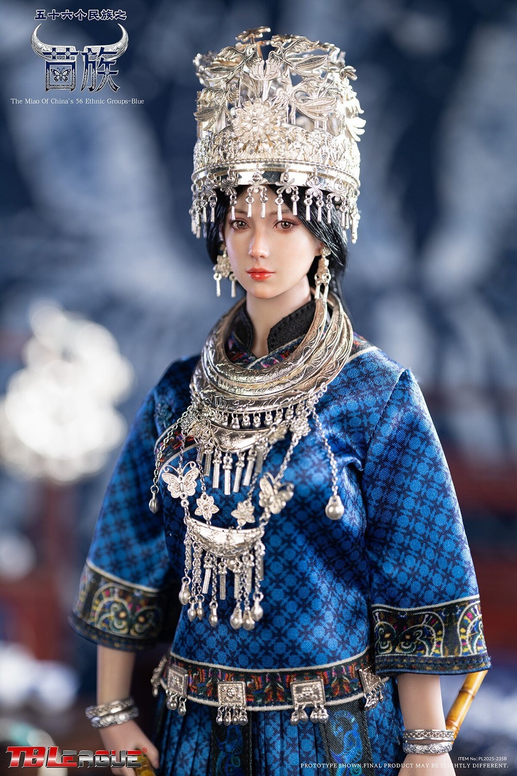 In Stock New TBLeague PL2025-235 Miao Ethnic Group Nationality 1/6 Figure