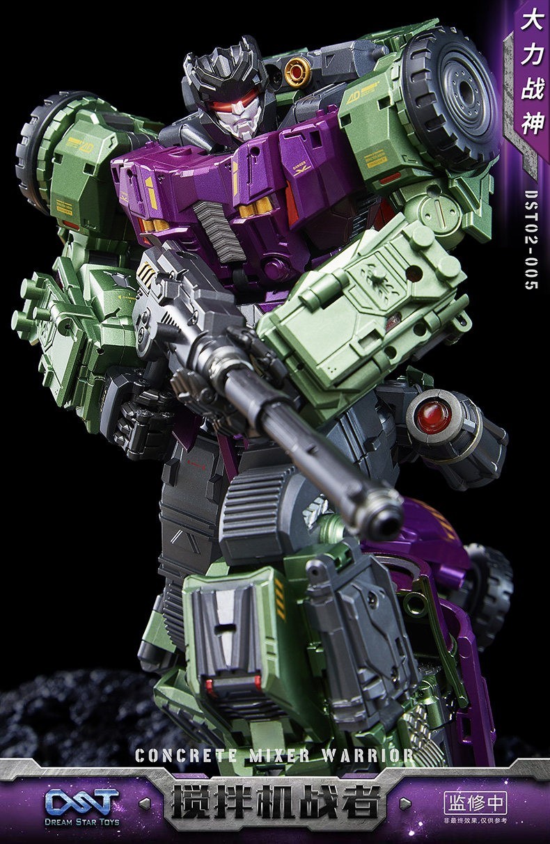 Ready! New DreamStar Toys DST02-005 Devastator Mixmaster Action Figure Toy