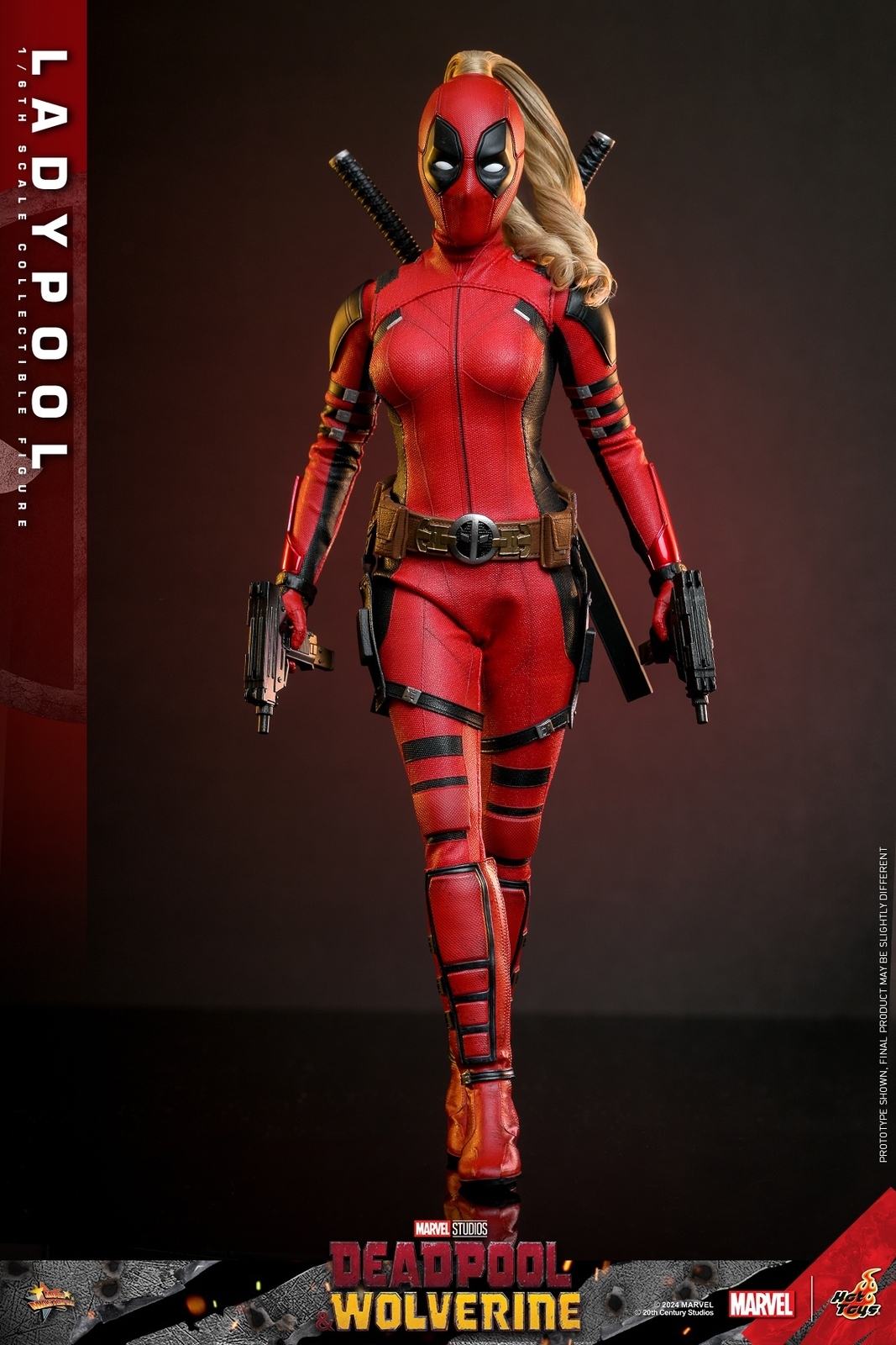 Ready! New Hot Toys MMS747 Deadpool &amp; Wolverine 1/6 Ladypool Action Figure Model