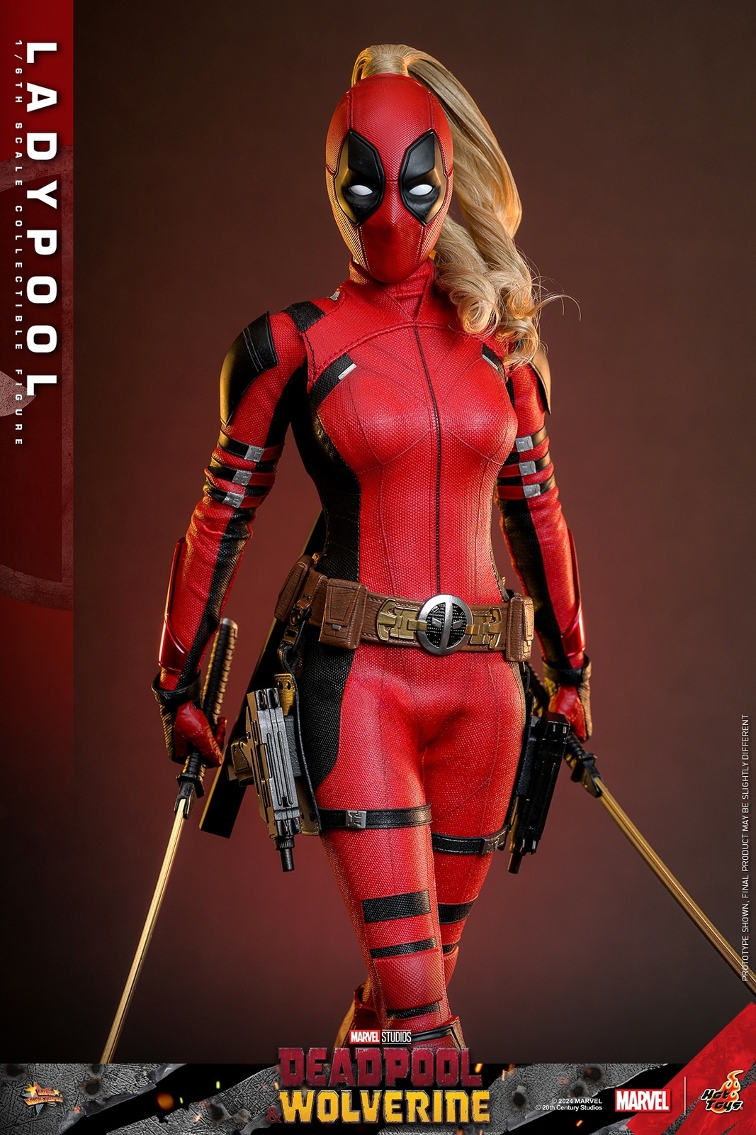 Ready! New Hot Toys MMS747 Deadpool &amp; Wolverine 1/6 Ladypool Action Figure Model