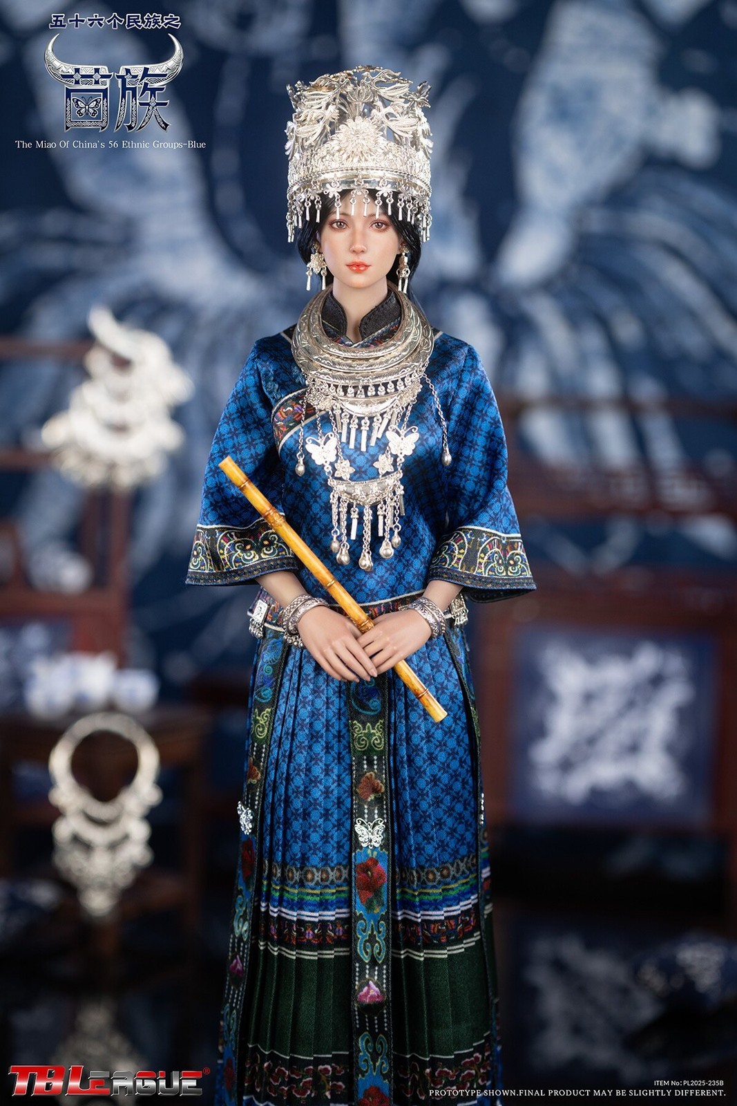 In Stock New TBLeague PL2025-235 Miao Ethnic Group Nationality 1/6 Figure