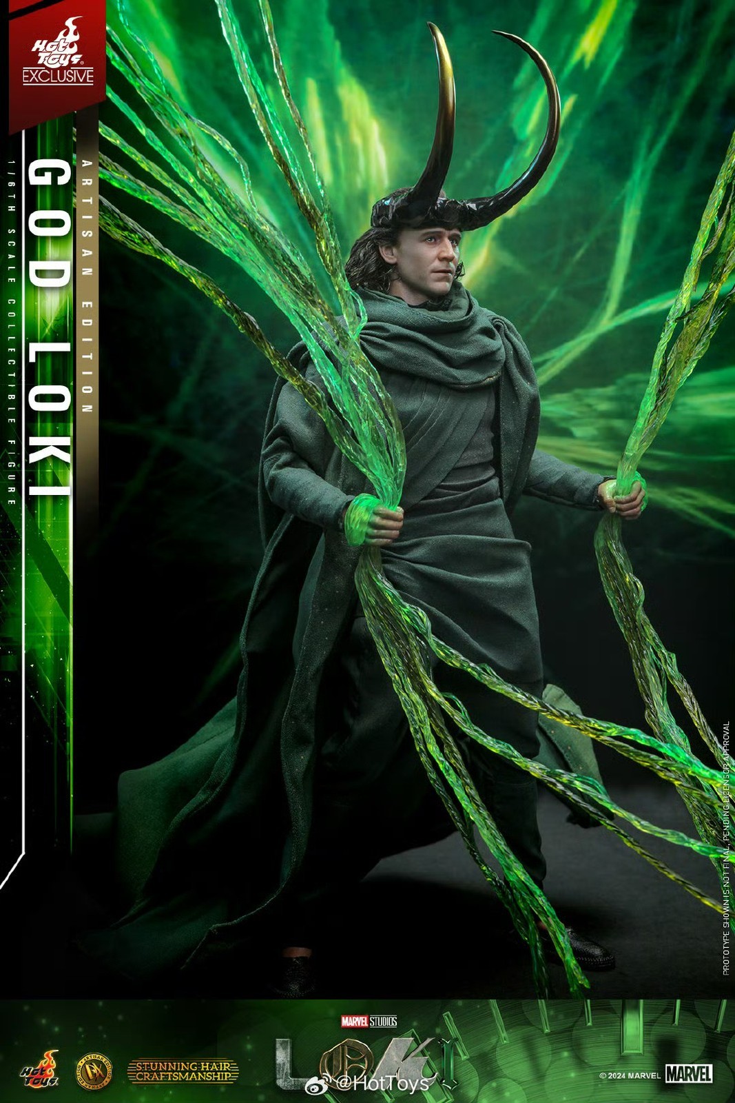 Ready! New Hot Toys DX41AE Loki - God Loki Artisan Edition 1/6 Action Figure