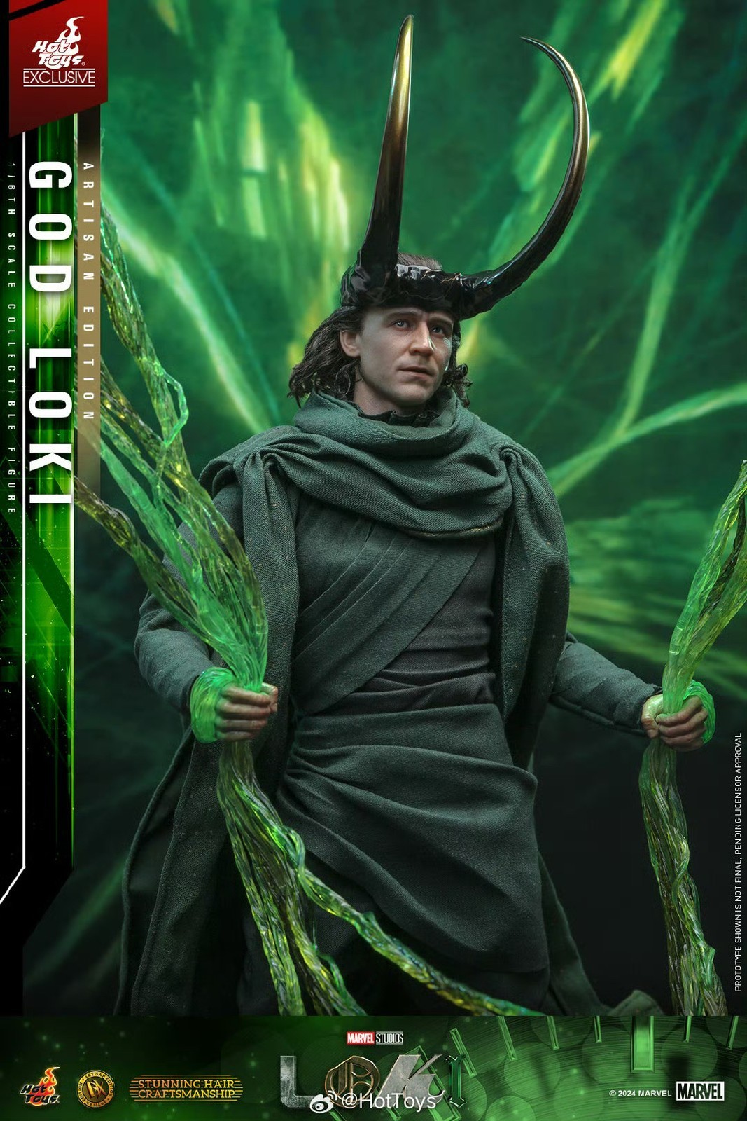 Ready! New Hot Toys DX41AE Loki - God Loki Artisan Edition 1/6 Action Figure