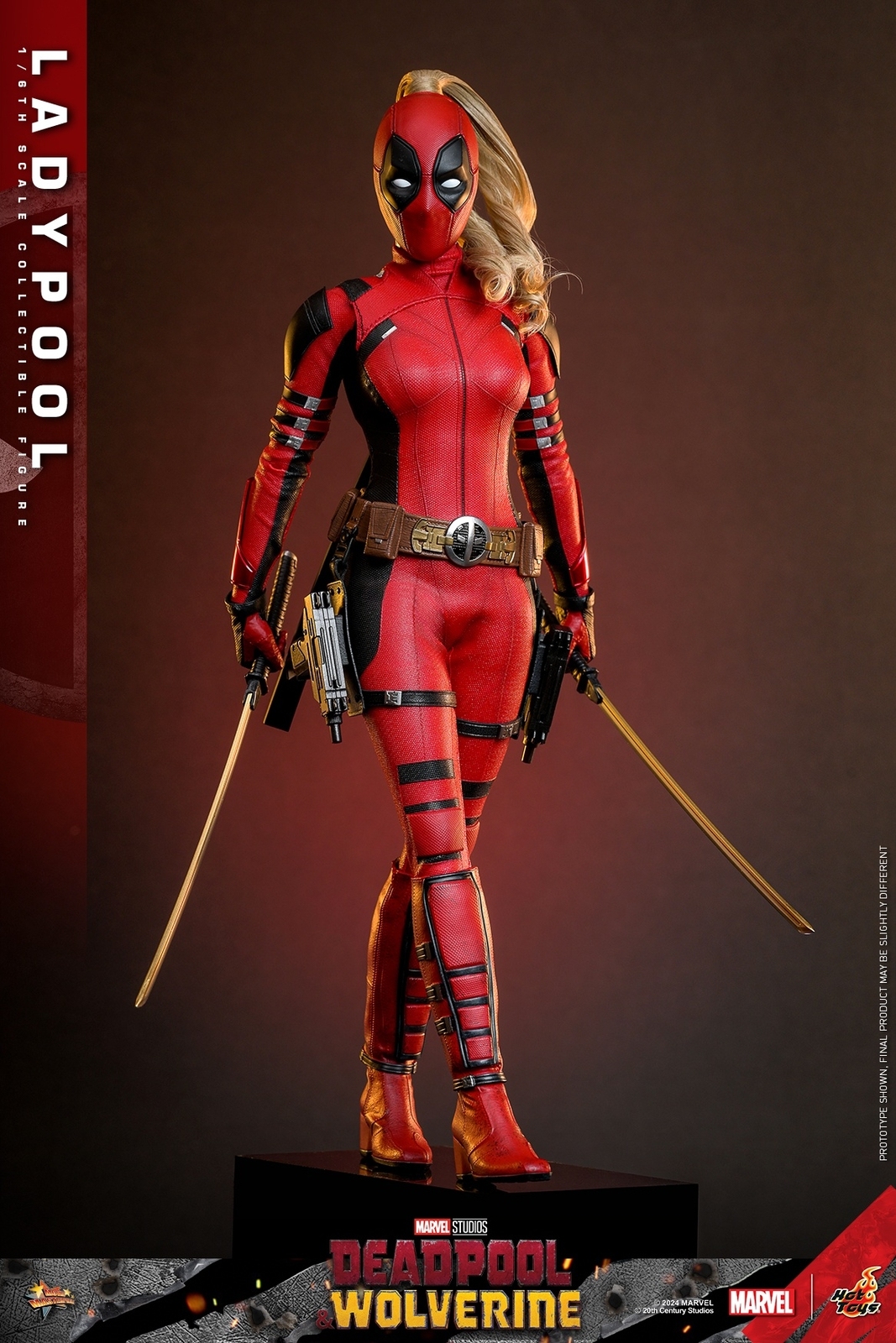Ready! New Hot Toys MMS747 Deadpool &amp; Wolverine 1/6 Ladypool Action Figure Model