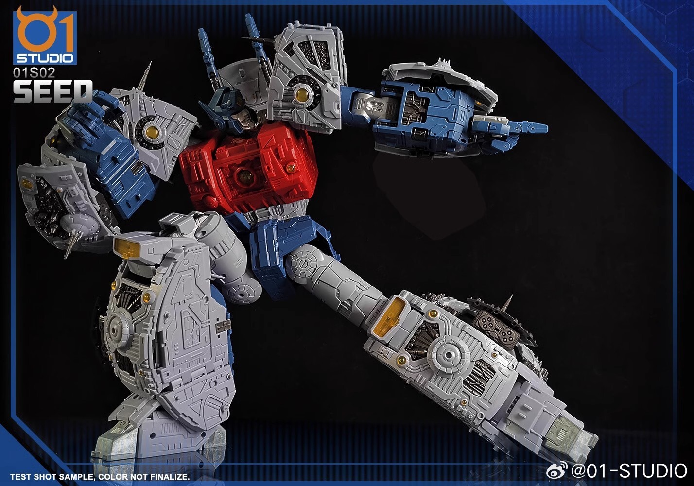 Ready! New 01-Studio Primus the Creator Seed Action Figure Transformable Toy