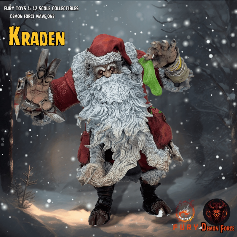 Fury Toys Demon Force FDF001 Kraden 1/12 Scale Action Figure Gift In Stock