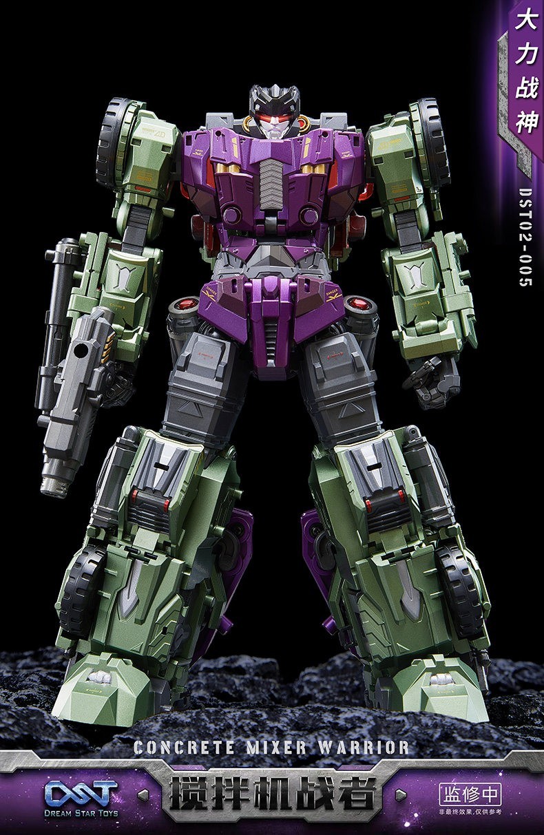 Ready! New DreamStar Toys DST02-005 Devastator Mixmaster Action Figure Toy