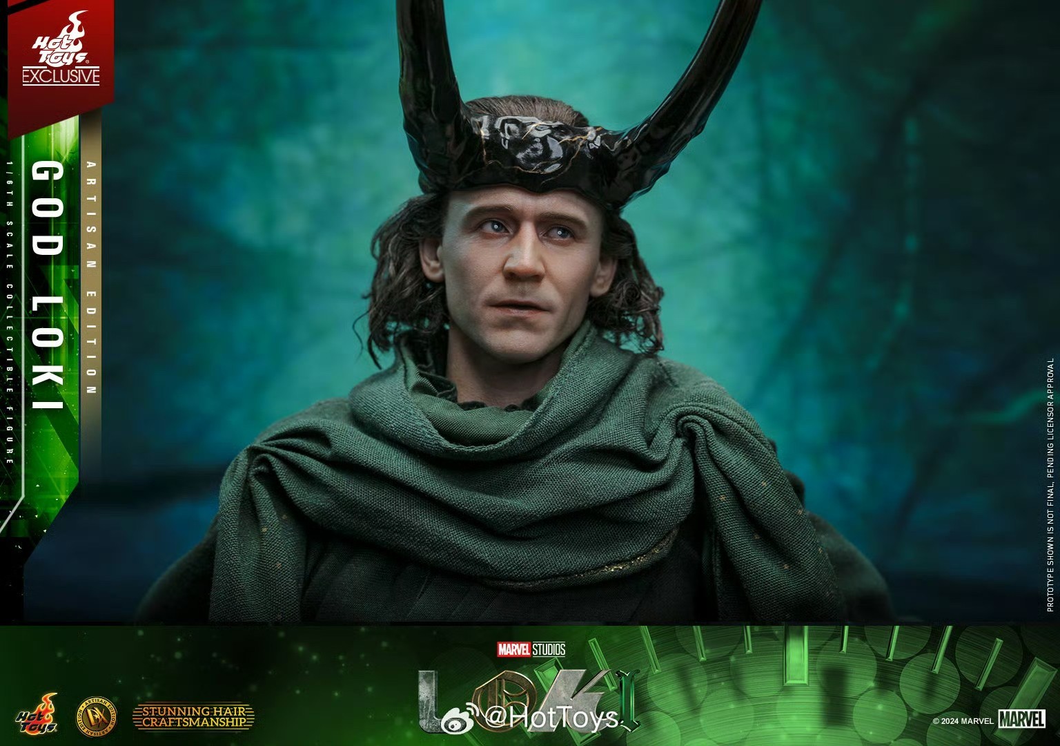 Ready! New Hot Toys DX41AE Loki - God Loki Artisan Edition 1/6 Action Figure