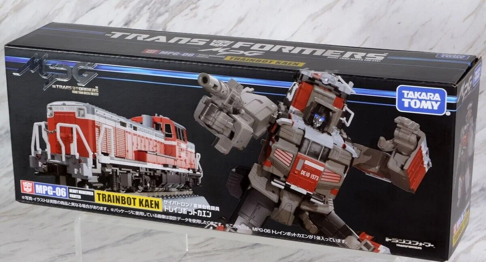 NEW In Stock Transformers Masterpiece MPG-06 Trainbot Kaen Takara Tomy