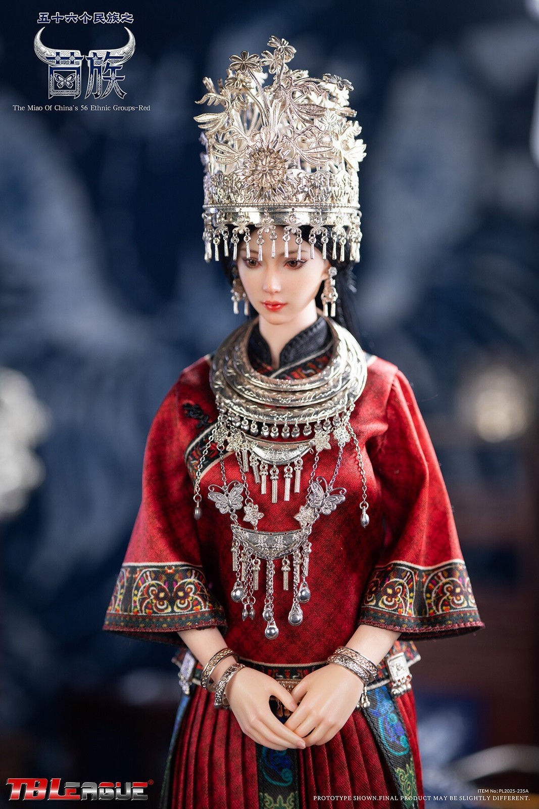 In Stock New TBLeague PL2025-235 Miao Ethnic Group Nationality 1/6 Figure