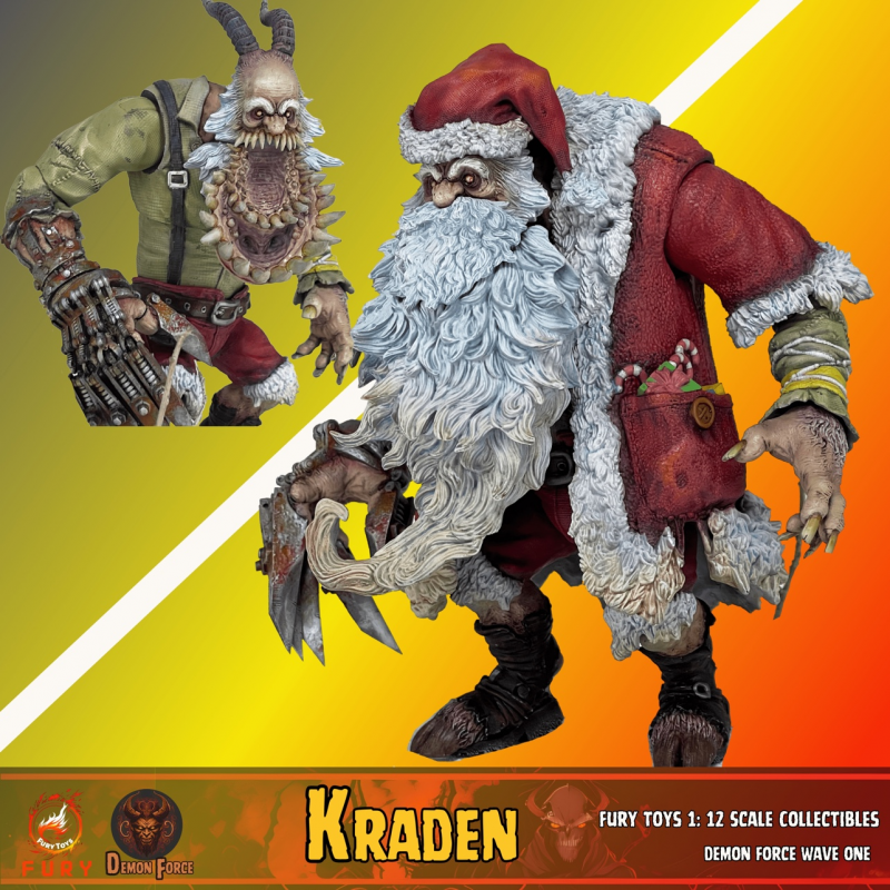 Fury Toys Demon Force FDF001 Kraden 1/12 Scale Action Figure Gift In Stock