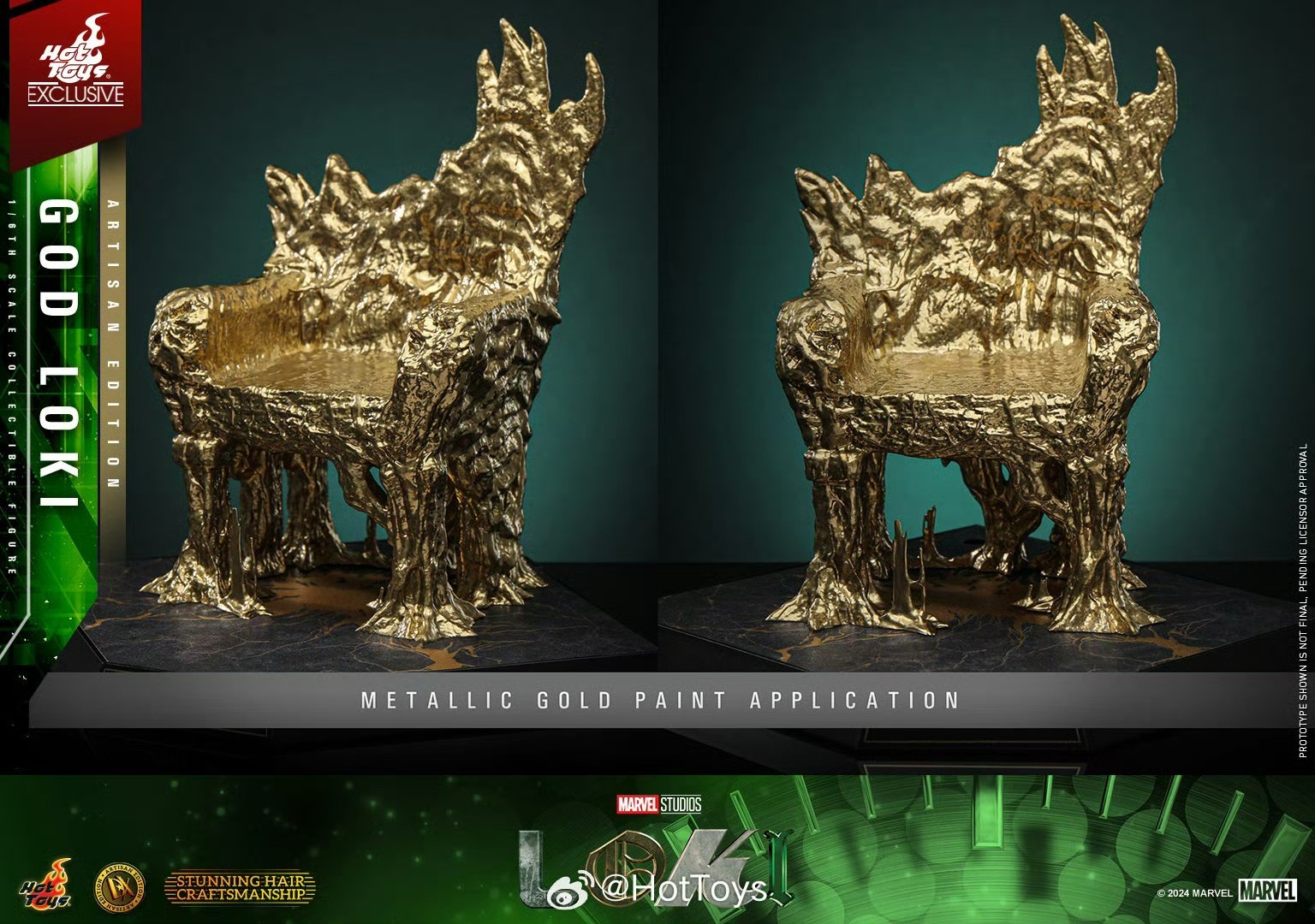 Ready! New Hot Toys DX41AE Loki - God Loki Artisan Edition 1/6 Action Figure