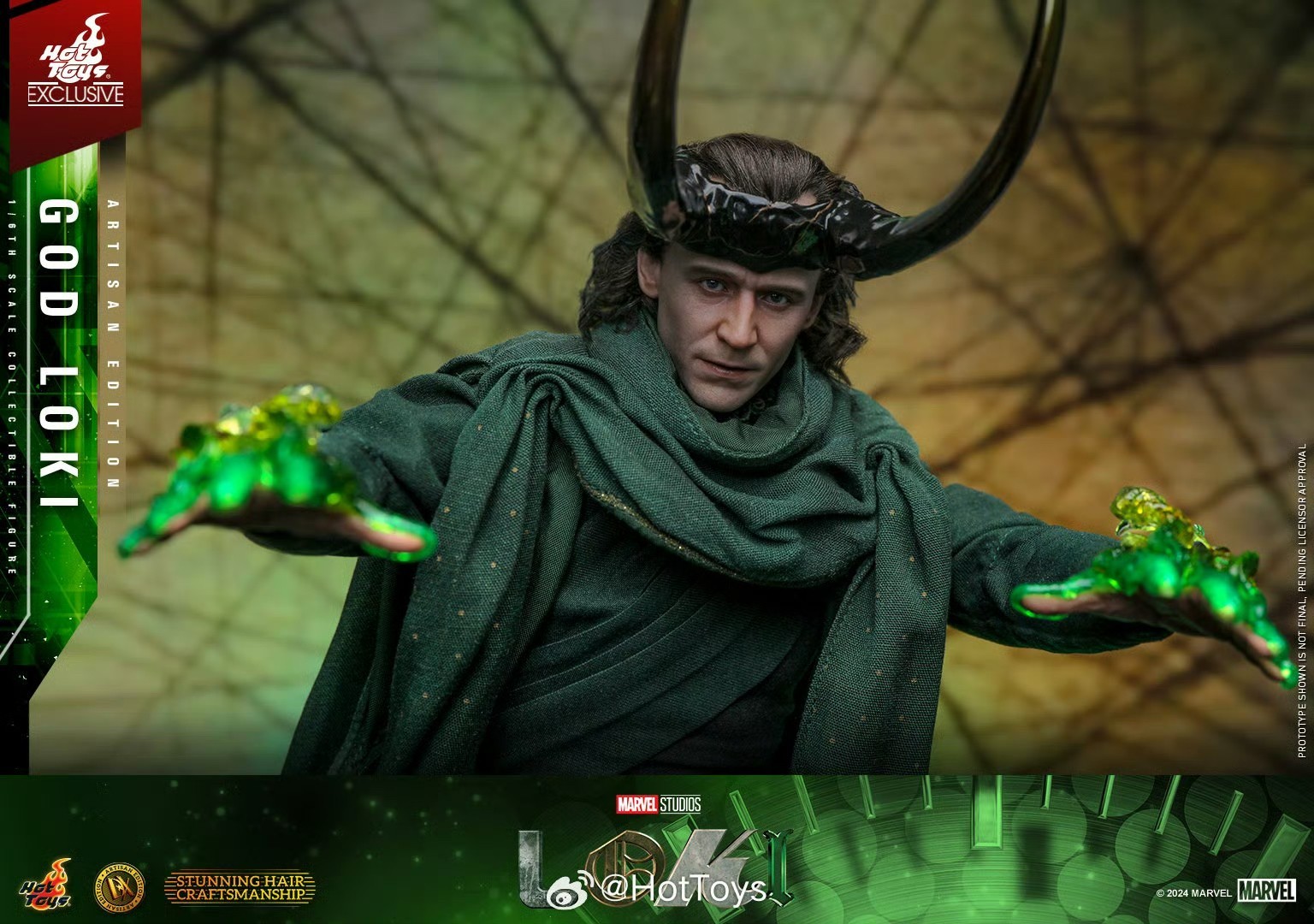 Ready! New Hot Toys DX41AE Loki - God Loki Artisan Edition 1/6 Action Figure