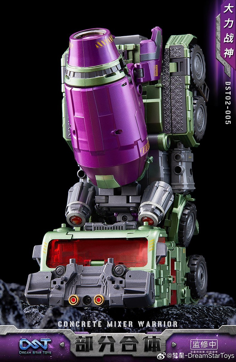Ready! New DreamStar Toys DST02-005 Devastator Mixmaster Action Figure Toy