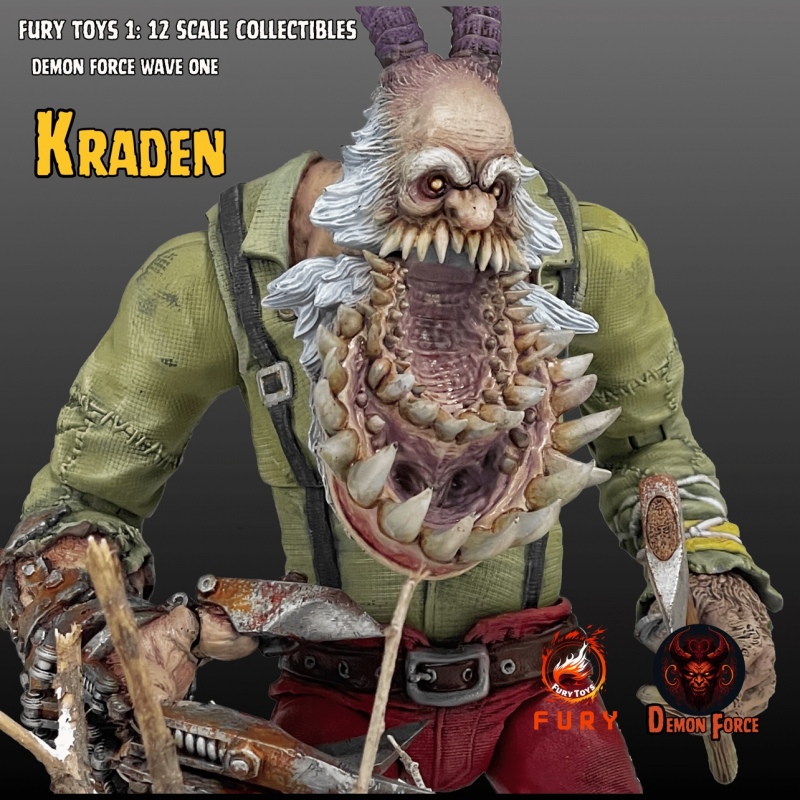 Fury Toys Demon Force FDF001 Kraden 1/12 Scale Action Figure Gift In Stock