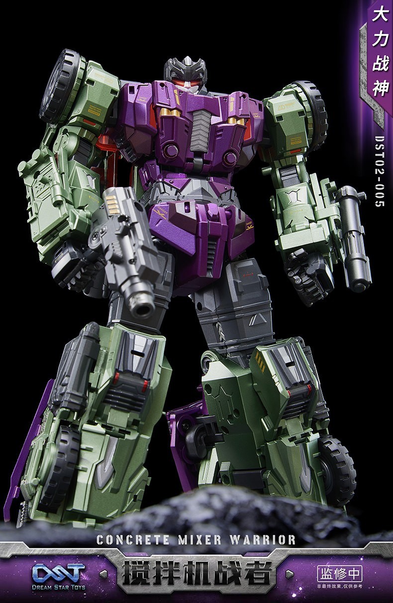 Ready! New DreamStar Toys DST02-005 Devastator Mixmaster Action Figure Toy