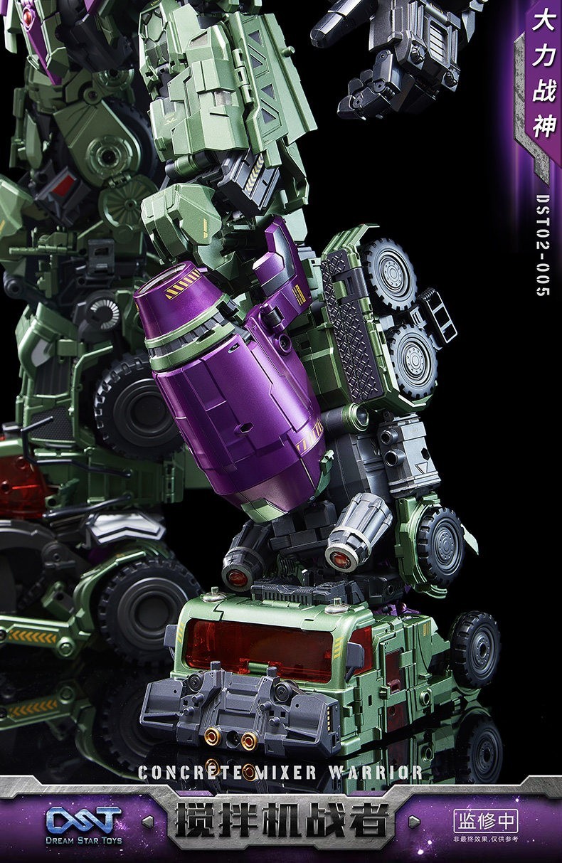 Ready! New DreamStar Toys DST02-005 Devastator Mixmaster Action Figure Toy