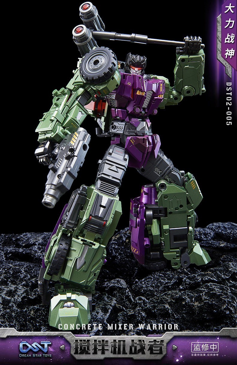 Ready! New DreamStar Toys DST02-005 Devastator Mixmaster Action Figure Toy