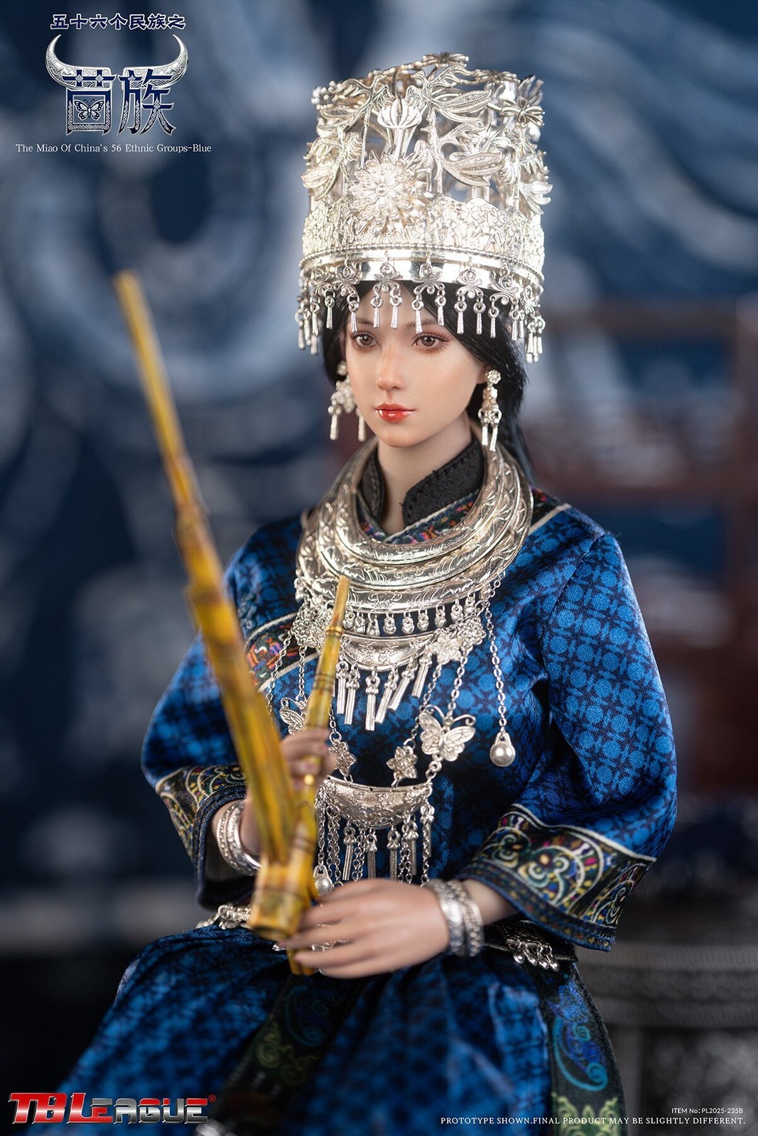 In Stock New TBLeague PL2025-235 Miao Ethnic Group Nationality 1/6 Figure