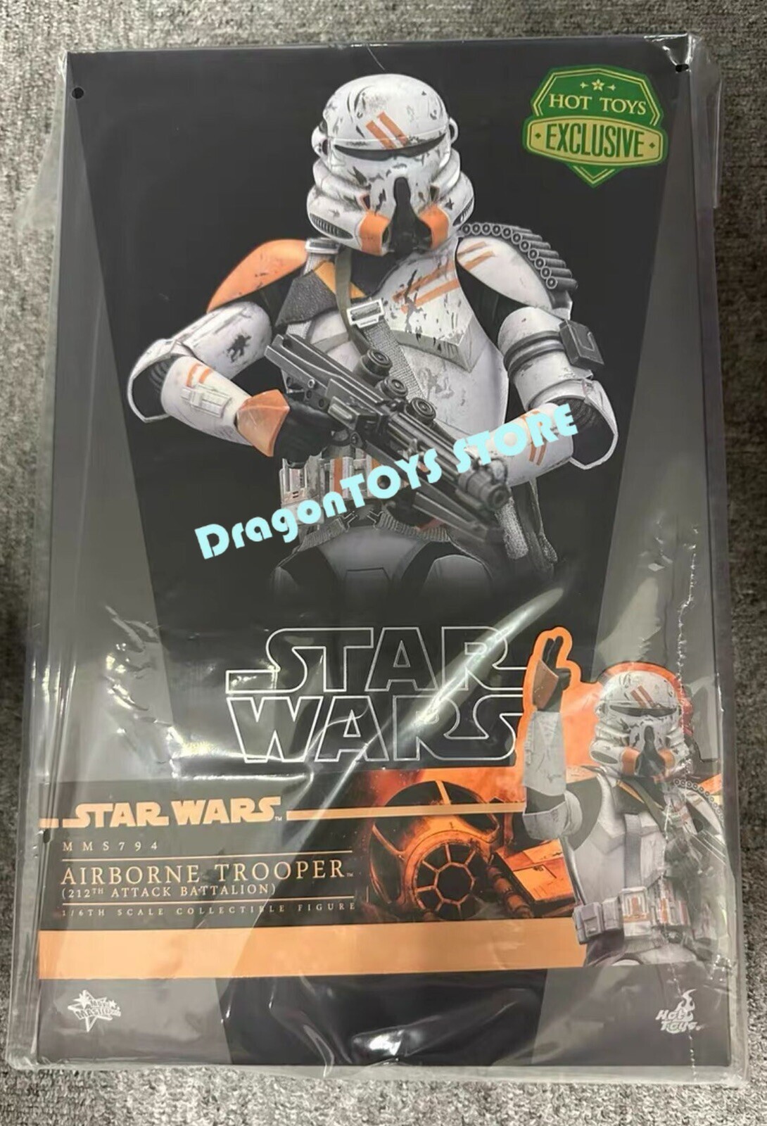 Ready! New Hot Toys MMS794 Star Wars AIRBORNE TROOPER 212th ATTACK BATTALION