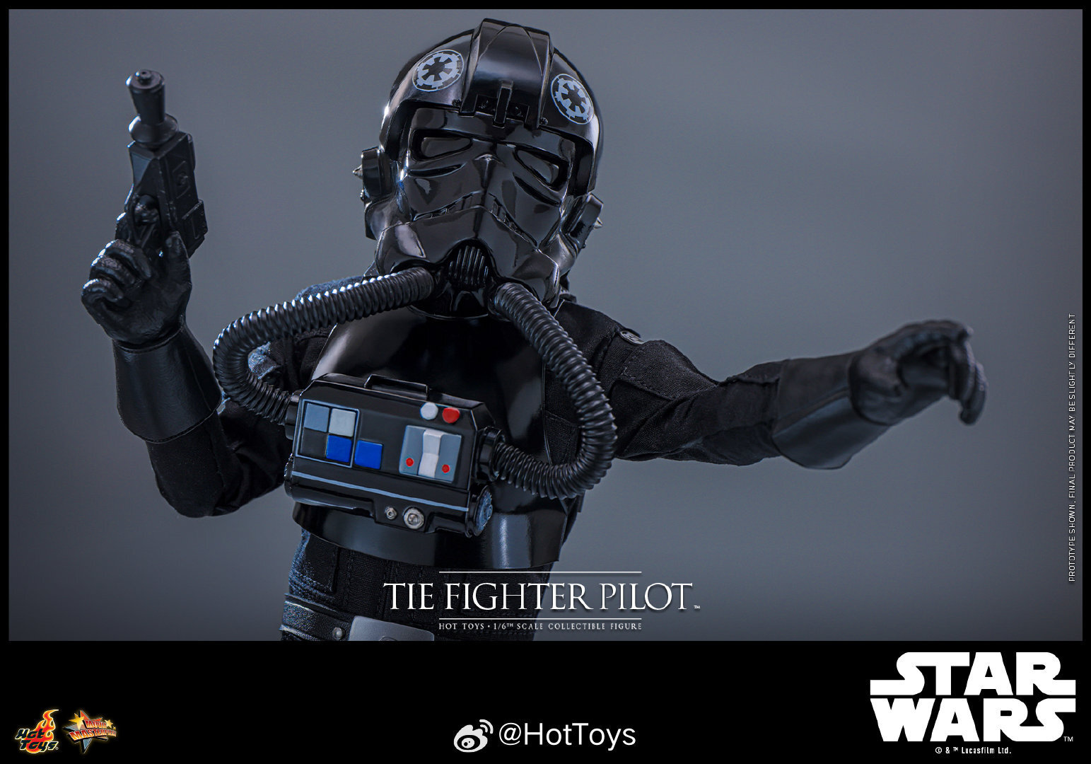 Ready! New Hot Toys MMS798 Tie Fighter Pilot Star Wars 1/6 Scale Action Figure