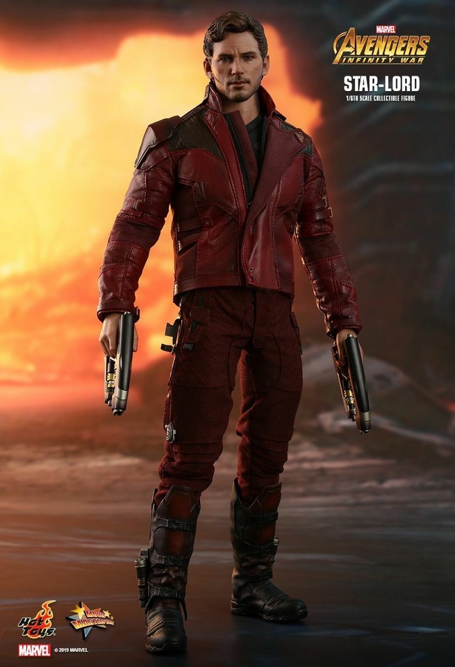Ready! Hot Toys MMS539 Avengers Infinity War 1/6 Star-Lord Starlord New