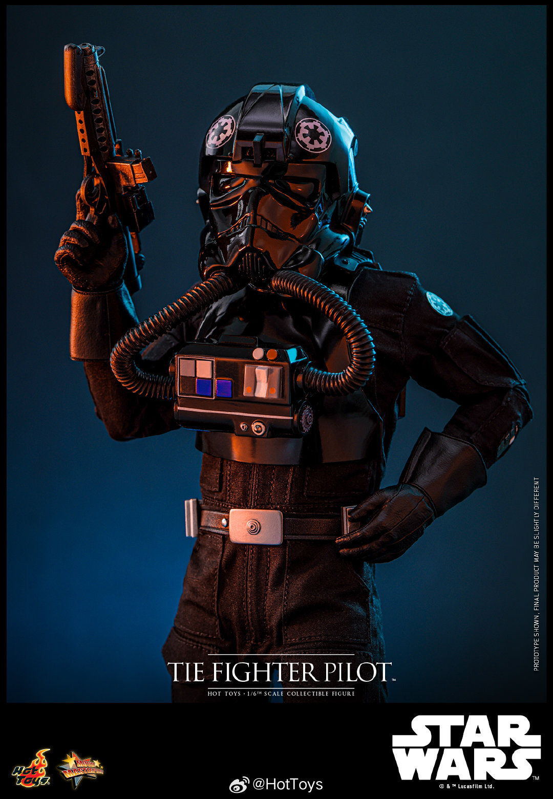 Ready! New Hot Toys MMS798 Tie Fighter Pilot Star Wars 1/6 Scale Action Figure