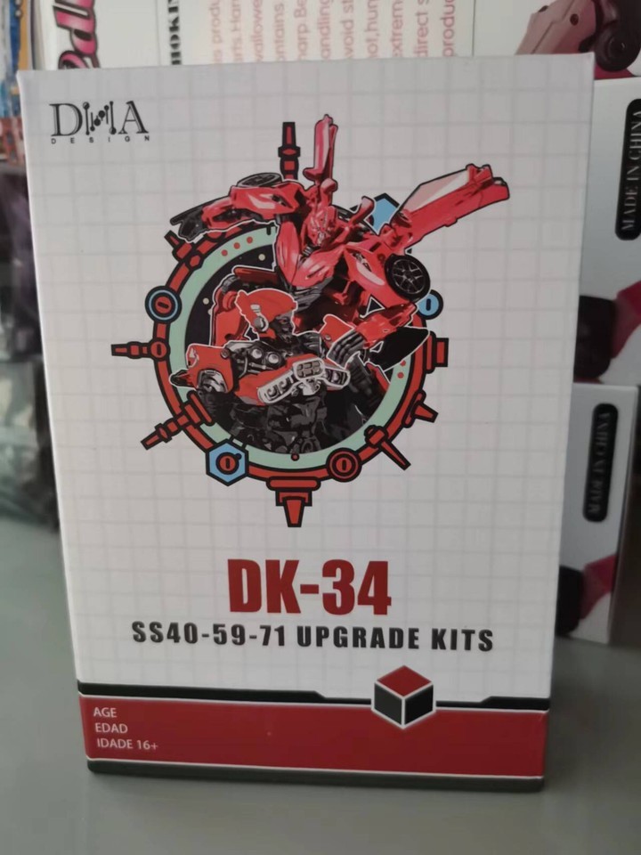 DNA DK-34 upgrade kit for Studio Series ss40/59/71 Shatter Dino Transforms TOY