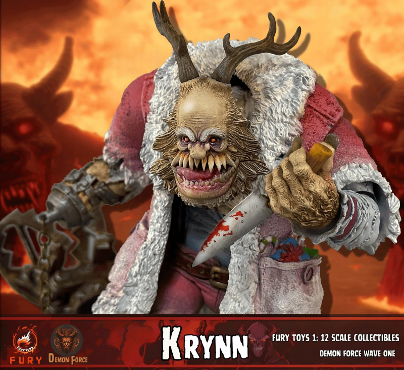 Fury Toys Demon Force FDF002 Krynn 1/12 Scale Action Figure Gift In Stock