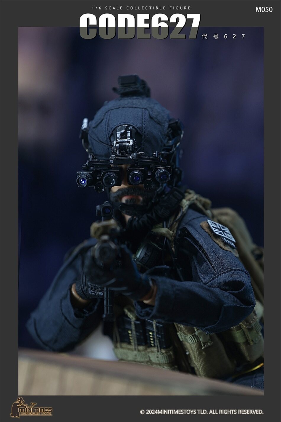 In Stock New Mini Times Toys M050 MODERN BATTLEFIELD SAS Cpt. Price 1/6 Figure