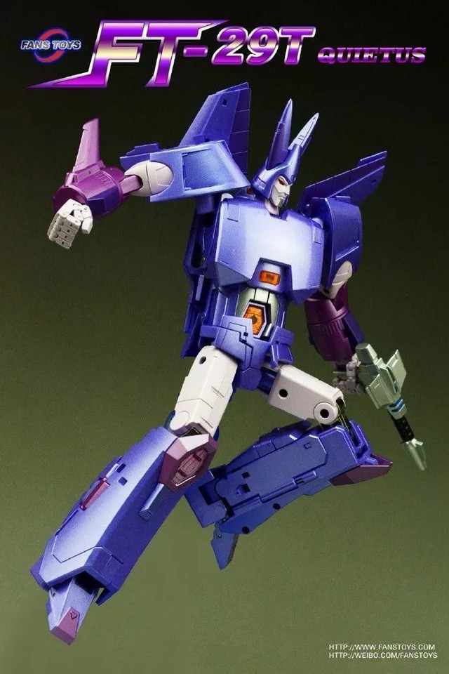 IN STOCK FT-29T Quietus Ft29T FT29T Figure Metal Chorme Color reissue soon