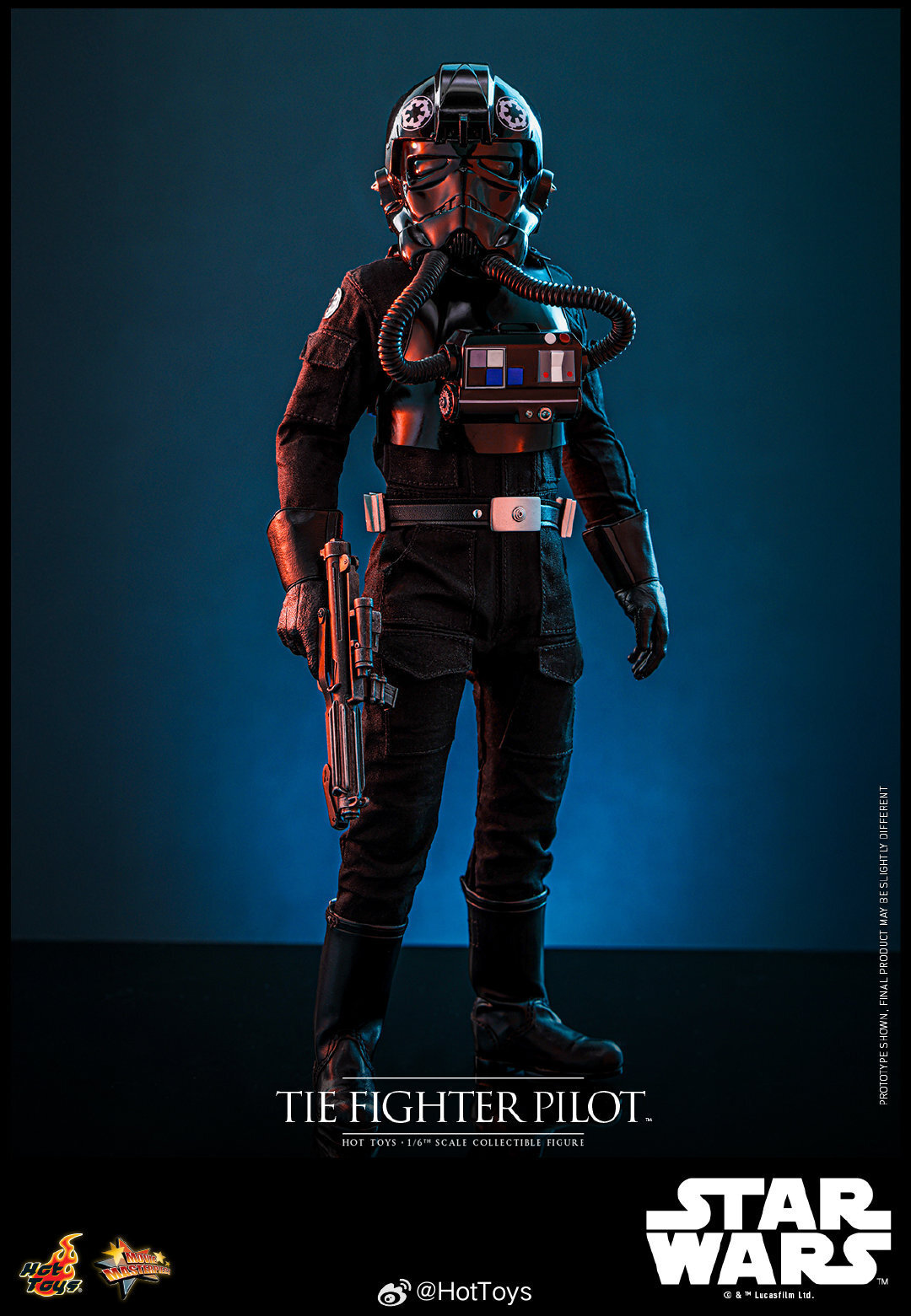 Ready! New Hot Toys MMS798 Tie Fighter Pilot Star Wars 1/6 Scale Action Figure