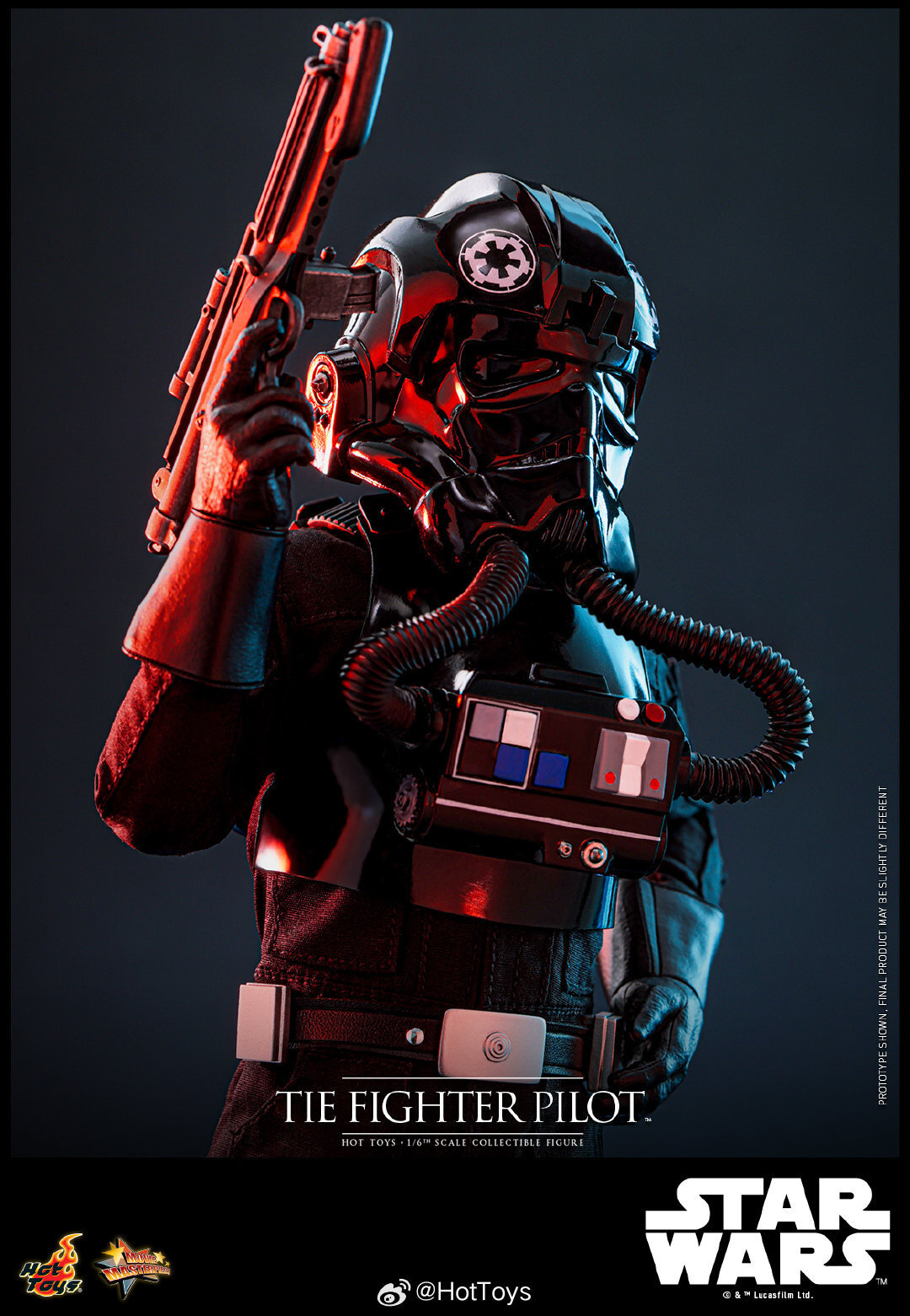 Ready! New Hot Toys MMS798 Tie Fighter Pilot Star Wars 1/6 Scale Action Figure