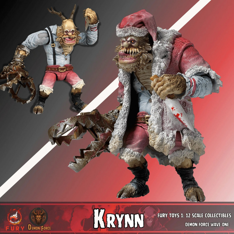 Fury Toys Demon Force FDF002 Krynn 1/12 Scale Action Figure Gift In Stock