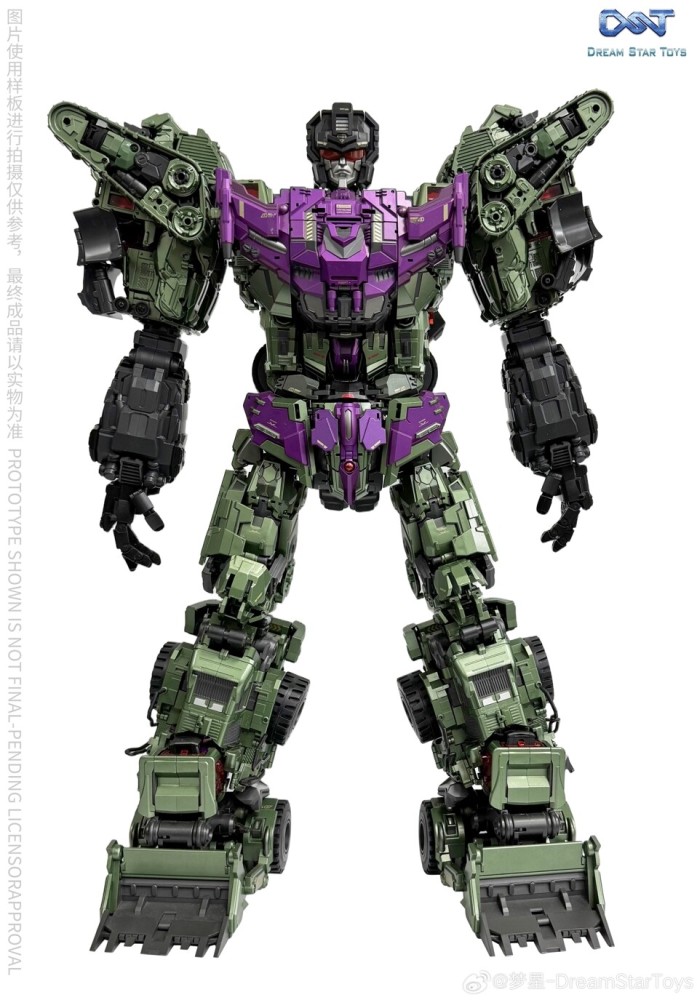 Ready! New DreamStar Toys DST02-004 Devastator Bonecrusher Action Figure Toy