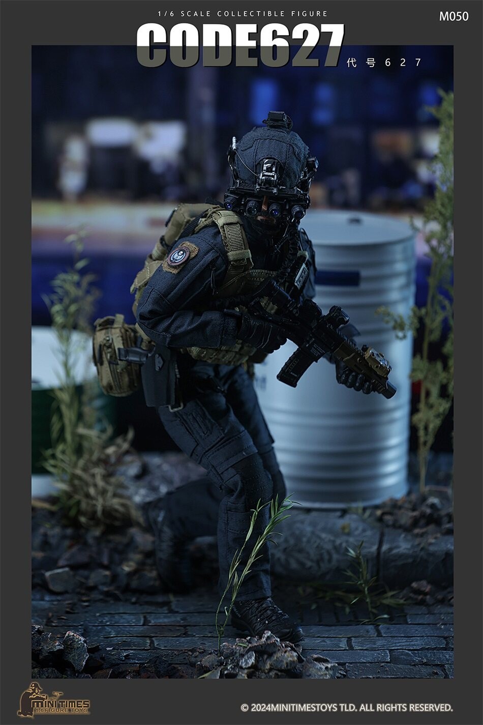 In Stock New Mini Times Toys M050 MODERN BATTLEFIELD SAS Cpt. Price 1/6 Figure