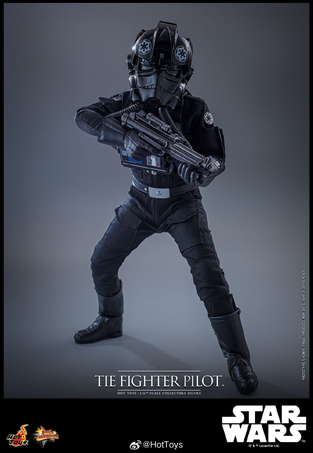 Ready! New Hot Toys MMS798 Tie Fighter Pilot Star Wars 1/6 Scale Action Figure