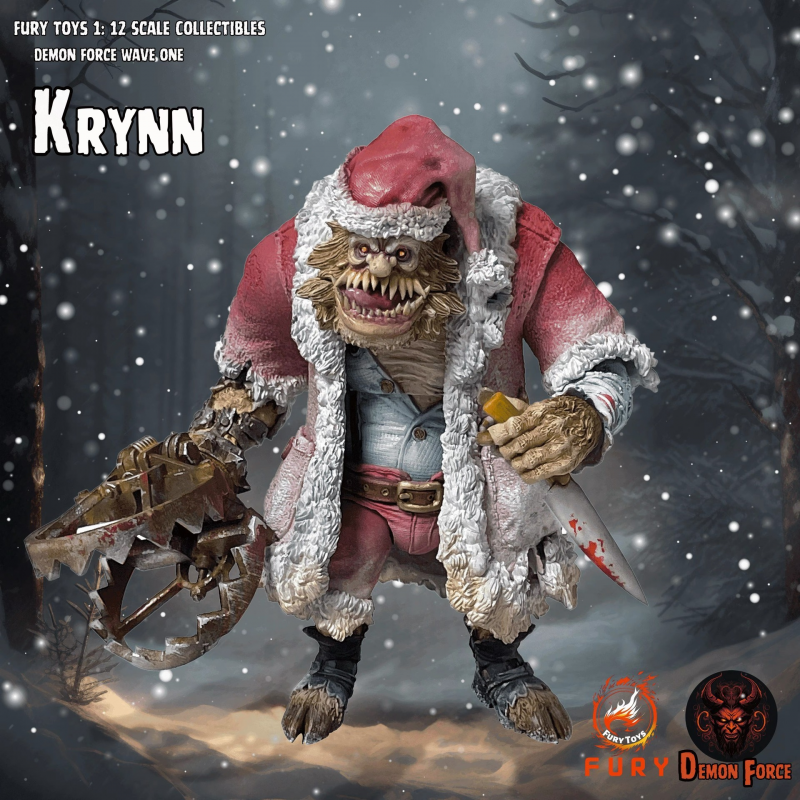 Fury Toys Demon Force FDF002 Krynn 1/12 Scale Action Figure Gift In Stock