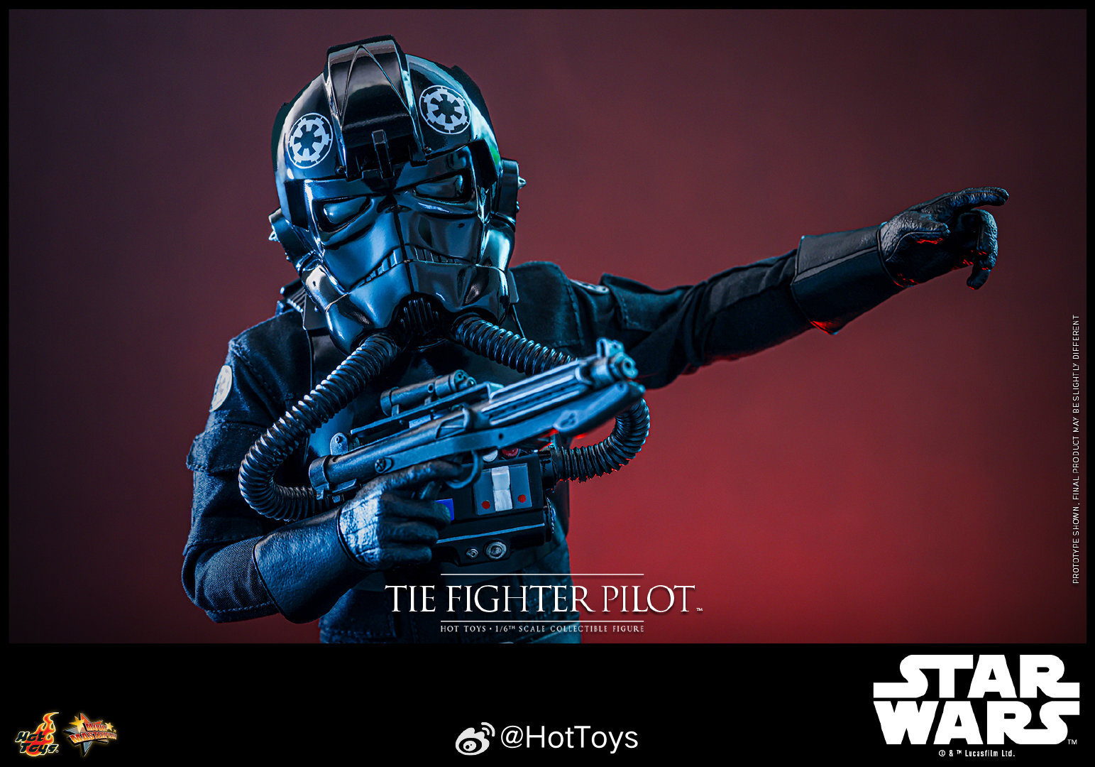 Ready! New Hot Toys MMS798 Tie Fighter Pilot Star Wars 1/6 Scale Action Figure