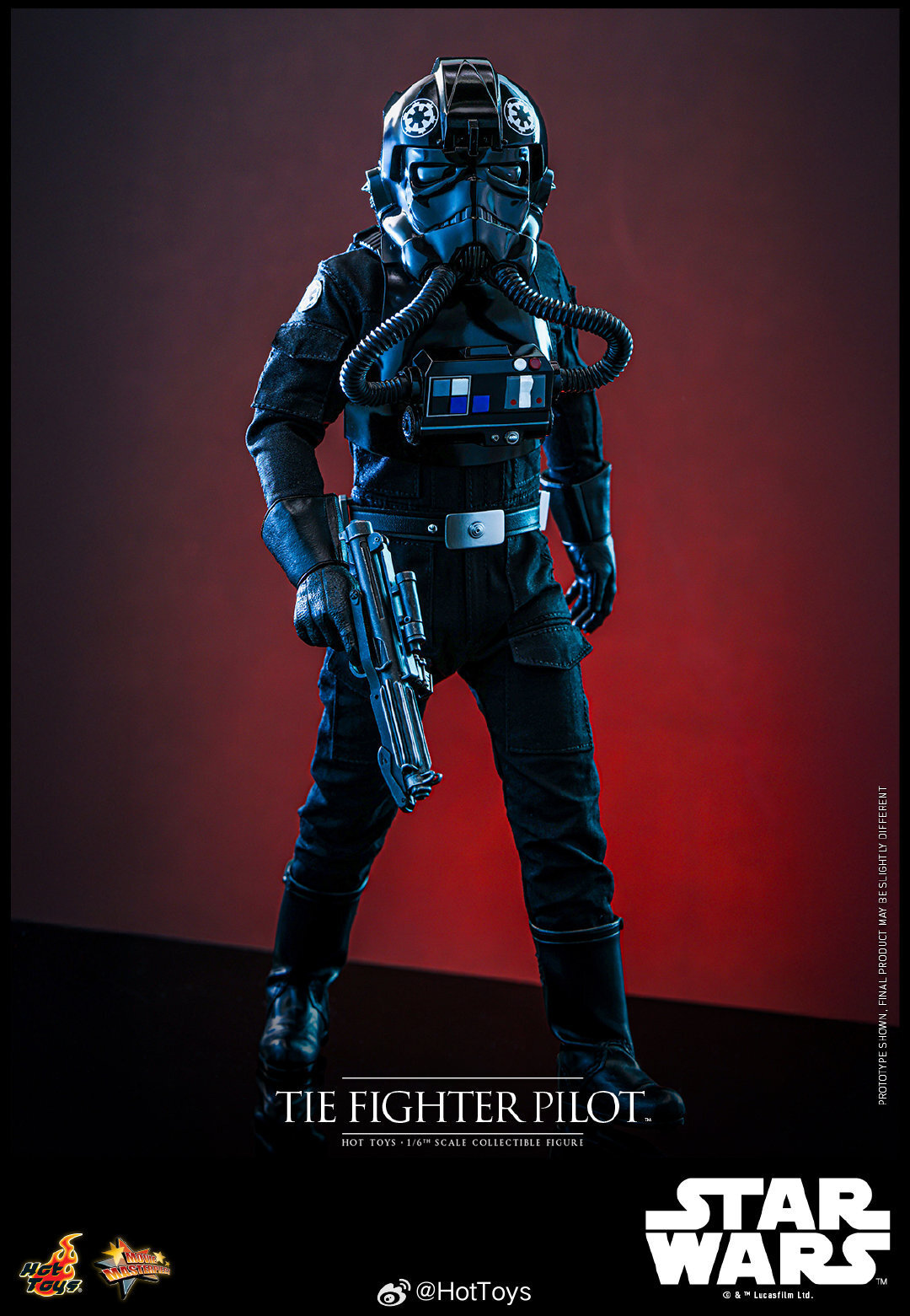 Ready! New Hot Toys MMS798 Tie Fighter Pilot Star Wars 1/6 Scale Action Figure
