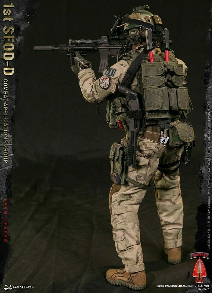 DAMTOYS 78077 1/6 1st SFOD-D Combat Applications Group Team Leader figure
