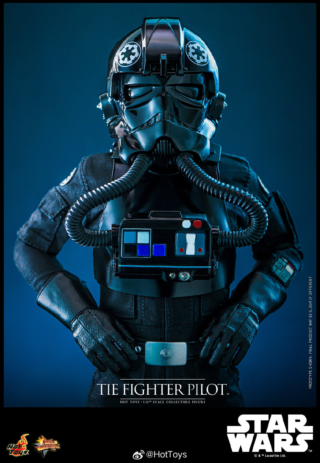 Ready! New Hot Toys MMS798 Tie Fighter Pilot Star Wars 1/6 Scale Action Figure