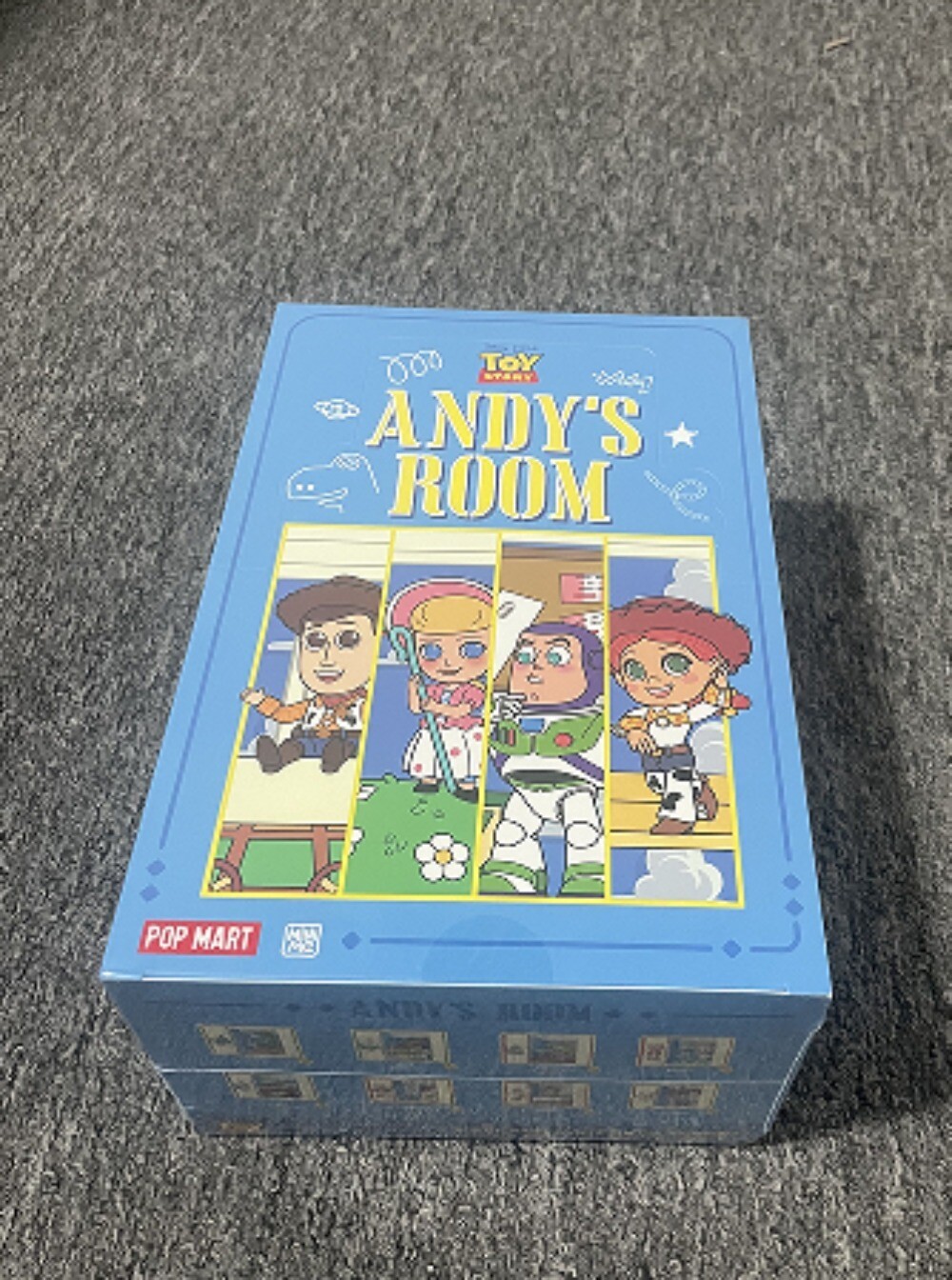 POPMART  Andy's Room Series Blind Box Figure Full Set 8 Authentic